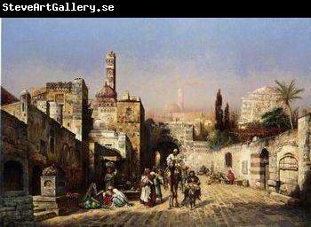unknow artist Arab or Arabic people and life. Orientalism oil paintings  381
